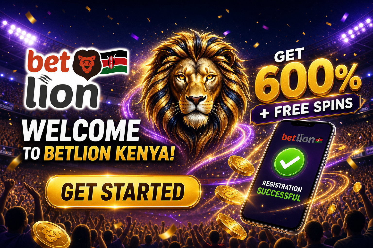 New player getting started with BetLion Kenya